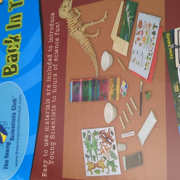 The Magic School Bus  Back In Time With The Dinosaurs By Young Scientists Club - Picture 7 of 10